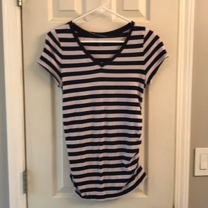 S Liz Lange striped maternity top